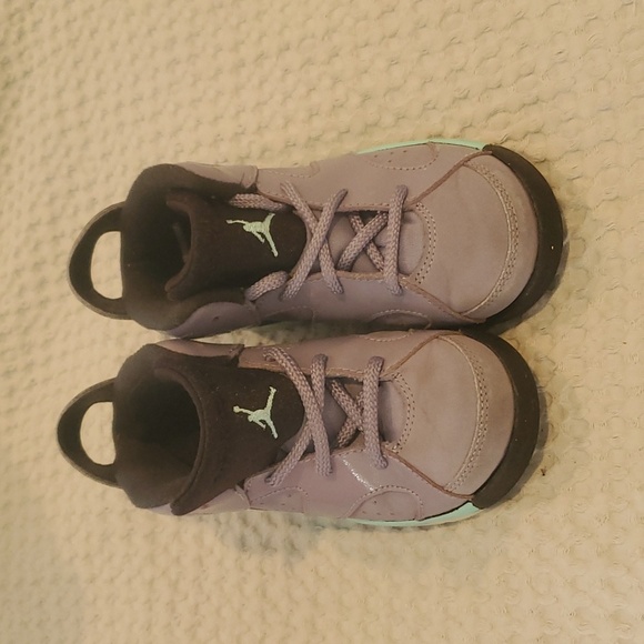 Nike Air Jordan 6 Retro GG Iron Purple Turquoise (#3) - Picture 1 of 8